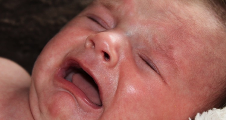 Keine Sorge bei einem schreienden Baby